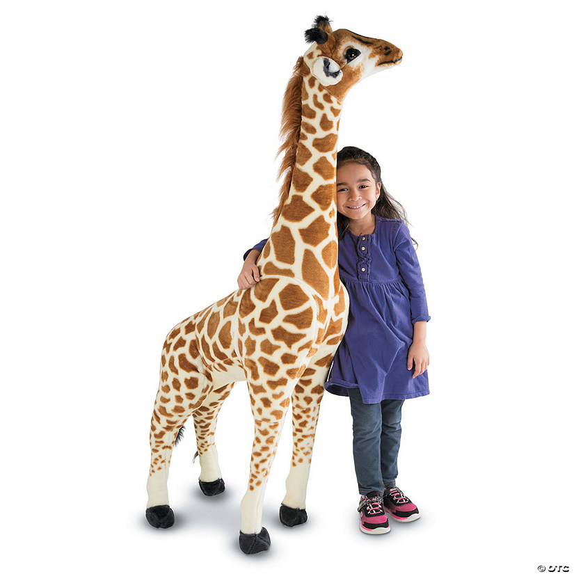 Melissa & Doug Giant Plush Giraffe Image