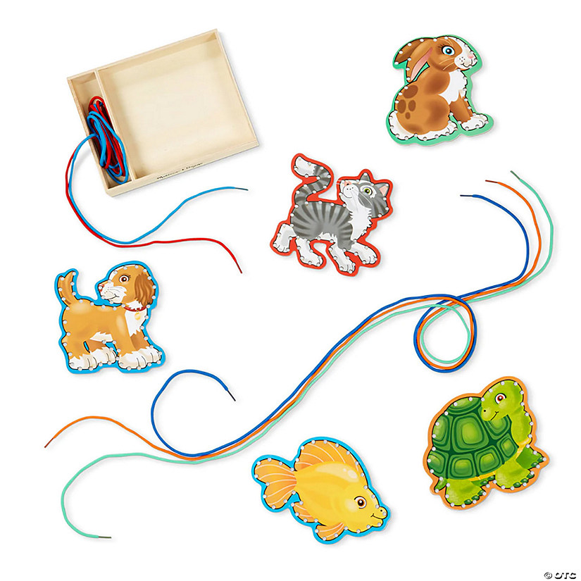 Melissa &amp; Doug Lace &amp; Trace Pets Image