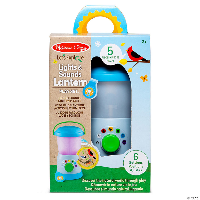Melissa &amp; Doug Let's Explore Light &amp; Sound Lantern Play Set Image