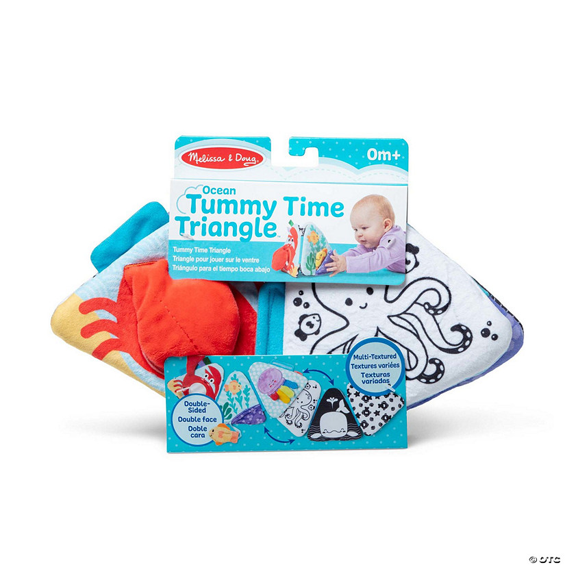 Melissa &amp; Doug Ocean Tummy Time Triangle Image