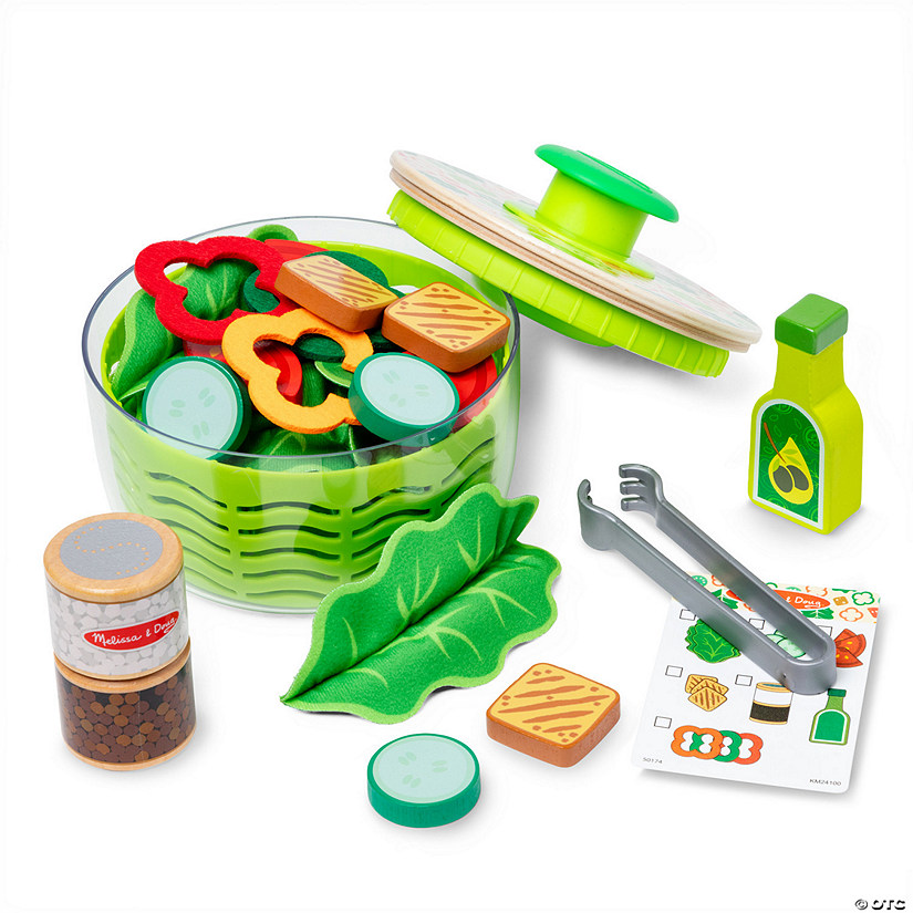 Melissa &amp; Doug Salad Spinner Play Set Image