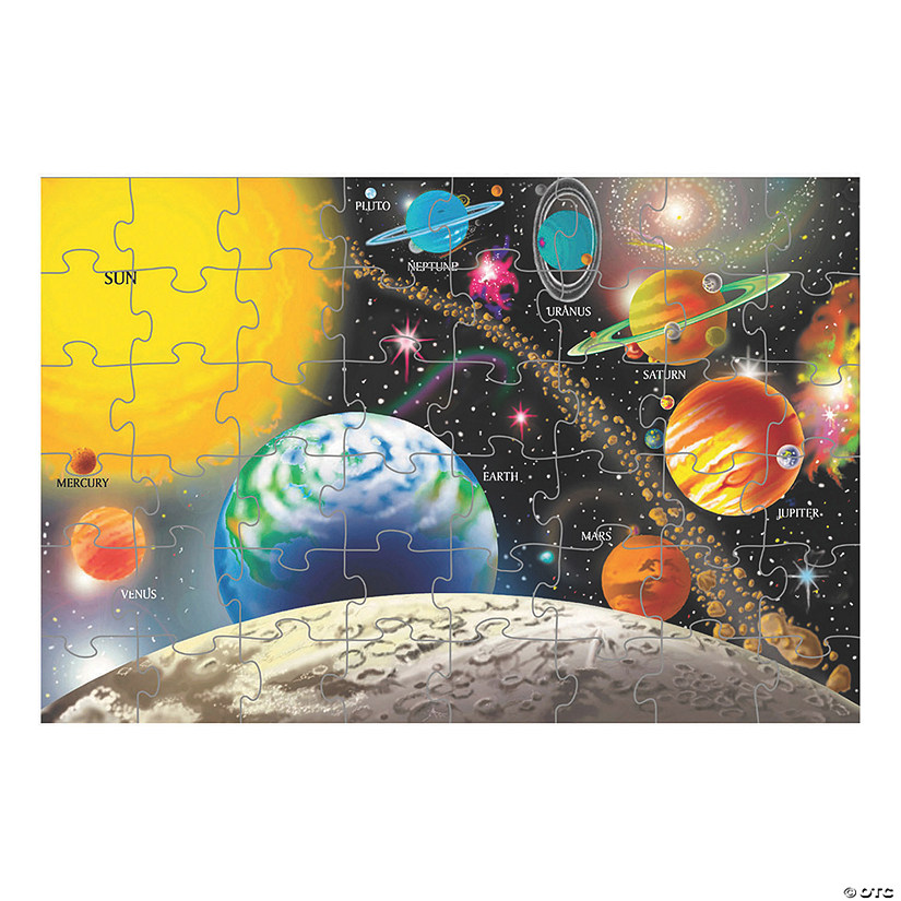 Melissa & Doug Solar System Floor Jigsaw Puzzle Image