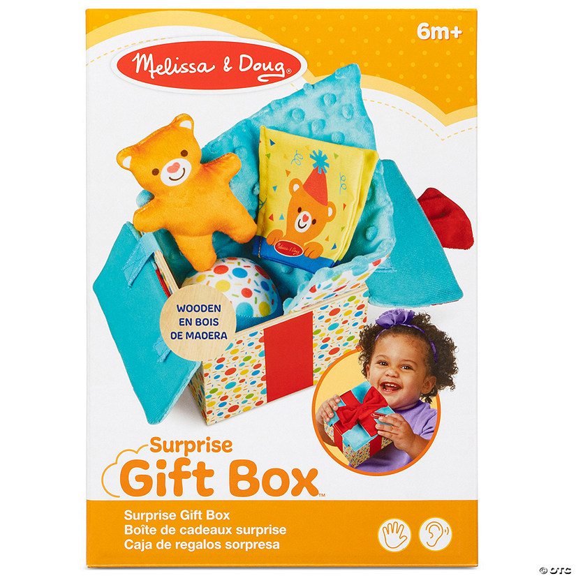 Melissa & Doug Wooden Surprise Gift Box Image