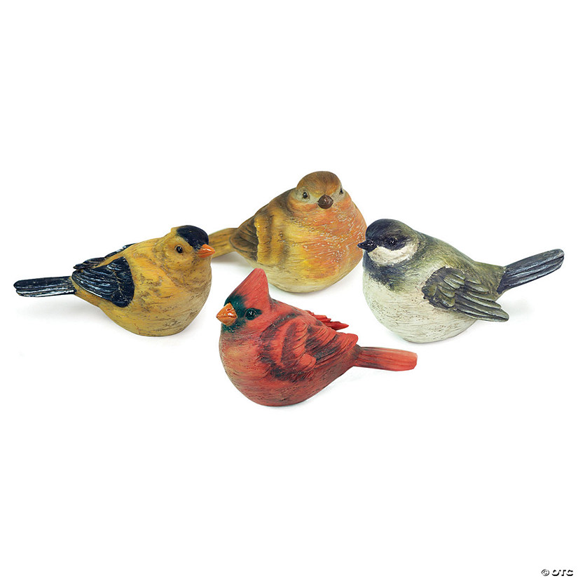 Melrose International Bird Figurine Decor (Set of 12) Image