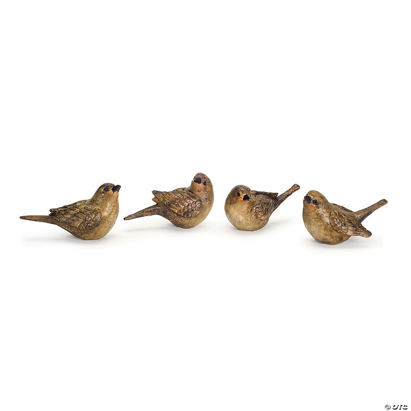 Melrose International Bird Tabletop Figurine Décor, 3 Inches (Set of 8 ...