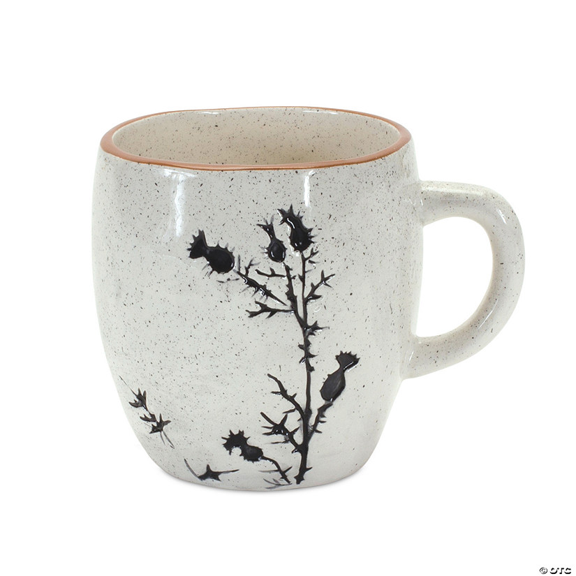 Melrose International Ceramic Mug (Set Of 4) 5In Image