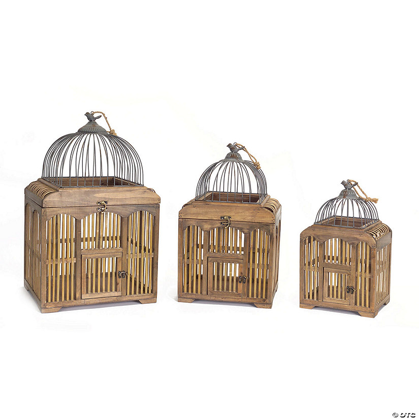 Melrose International Decorative Birdcages (Set of 3) Image