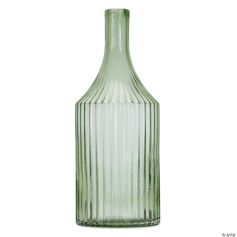 Melrose International Decoriatve Glass Vase 14In Image
