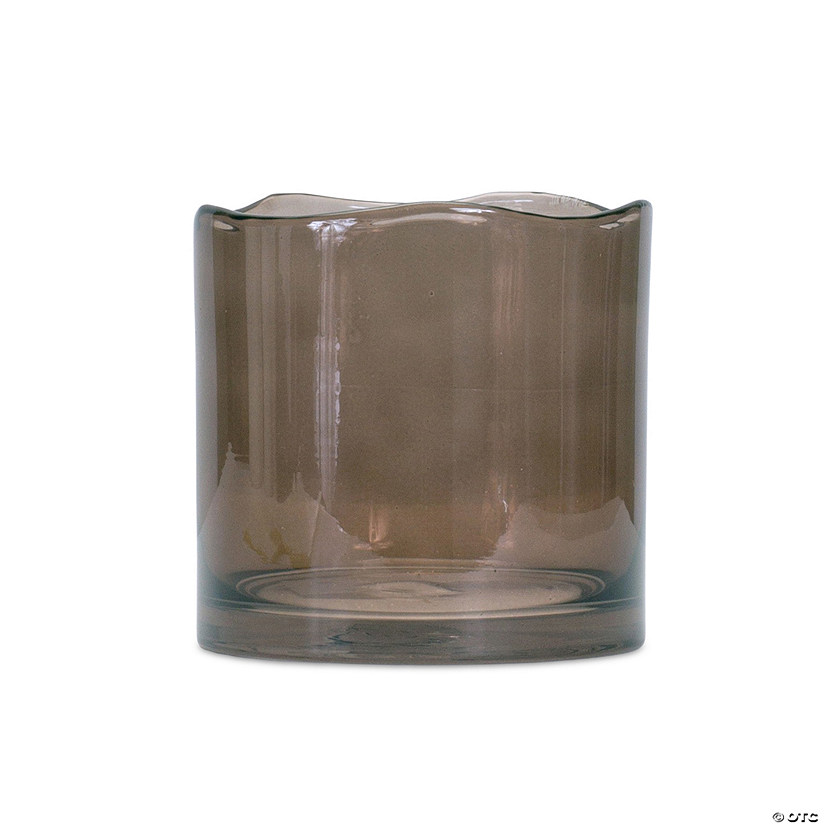 Melrose International Decoriatve Glass Vase 6In Image