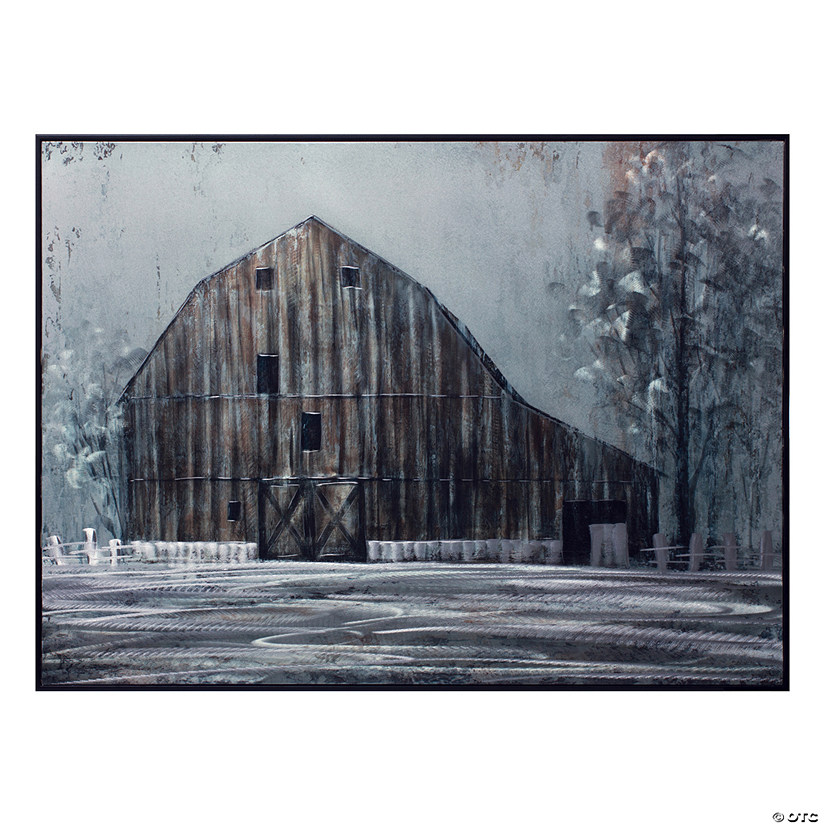 Melrose International Framed Barn Print 31.5In Image