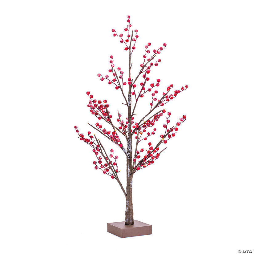 Melrose International Led And Berry Tree 38In Image