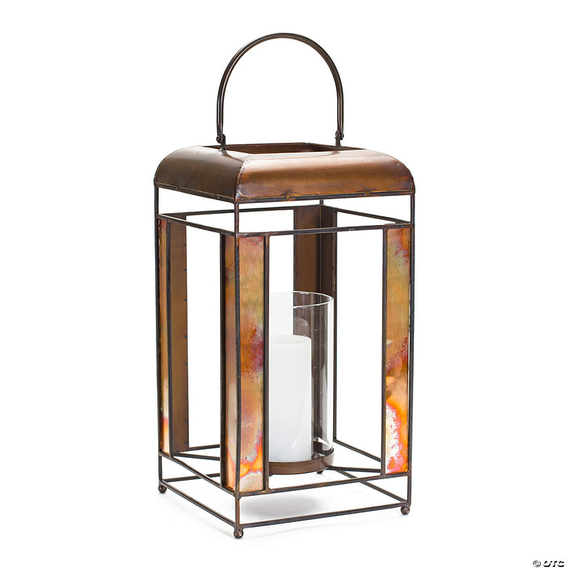 Melrose International Metal Lantern 17.25In Image