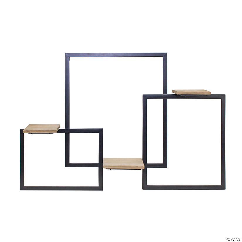 Melrose International Modern Square Wall Shelf, 37 Inches Image