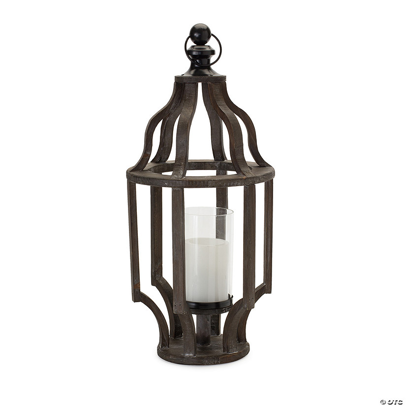 Melrose International Open Lantern Candle Holder 22.5In Image