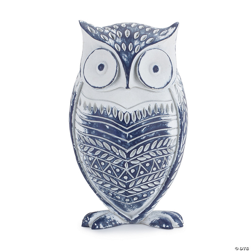 Melrose International Owl Figurine (Set Of 2)  7In Image