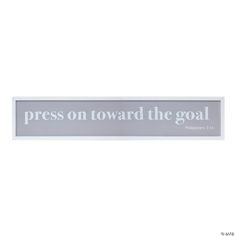 Melrose International Press On Toward The Goal Plaque 25In Image