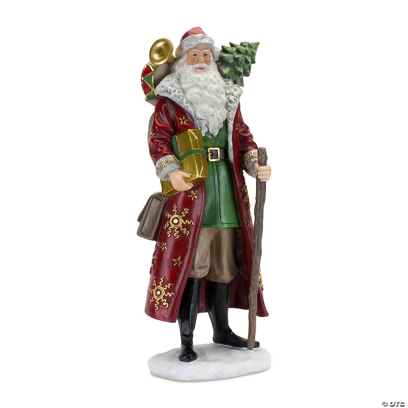 Melrose International Santa Figurine 17.5In Image