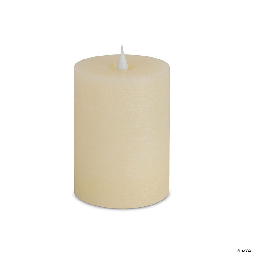 Melrose International Simplux Ivory LED Candle with Remote (Set of 2) Image