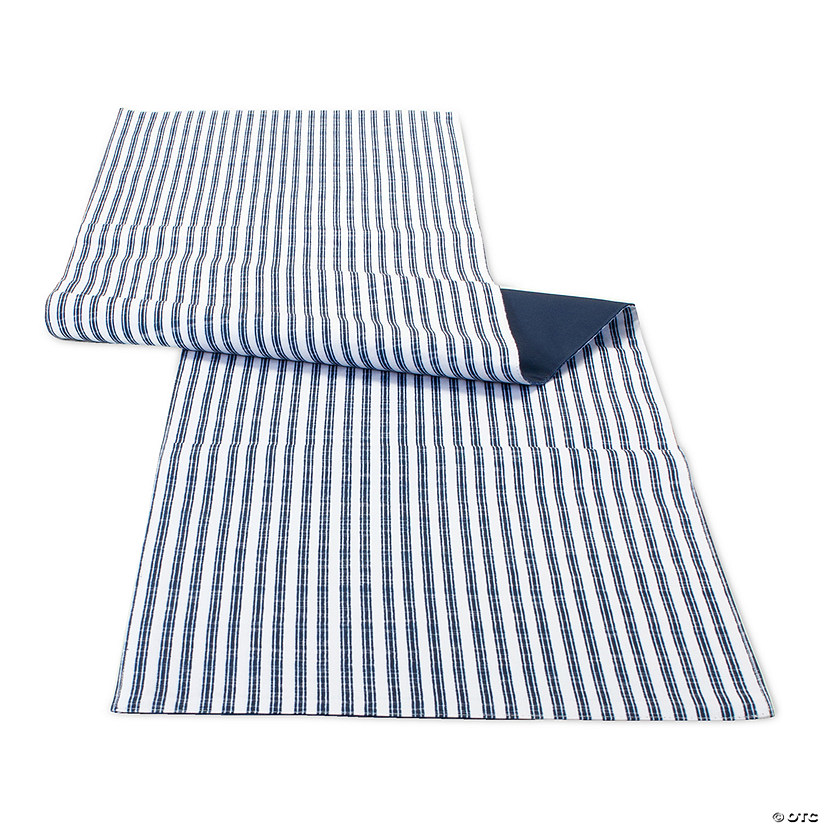 Melrose International Stiped Table Runner 70In Image