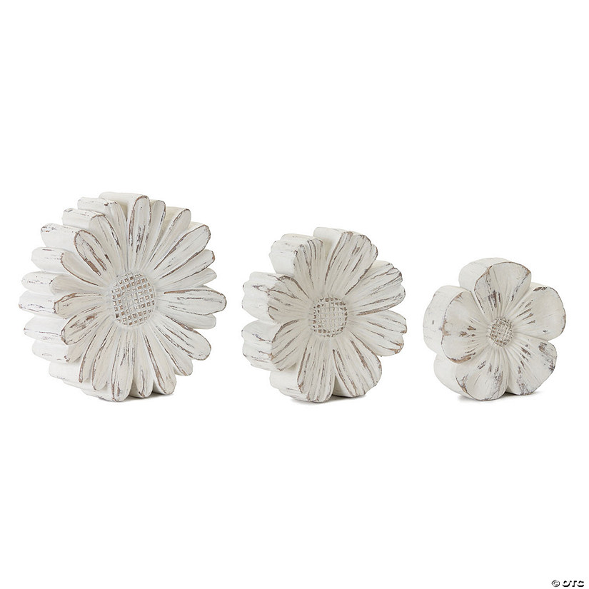 Melrose International Tabletop Flower Decorations (Set of 3) Image