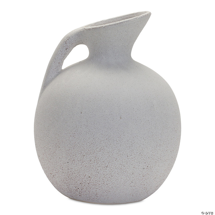 Melrose International Terracotta Pitcher Vase 10In Oriental Trading