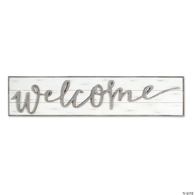 Melrose International WELCOME Sign, 4 Feet Image