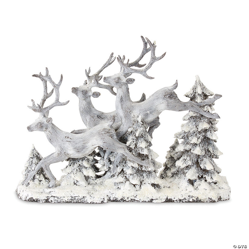 Melrose International Woodland Deer Statue, 16 X 12 Inches Image