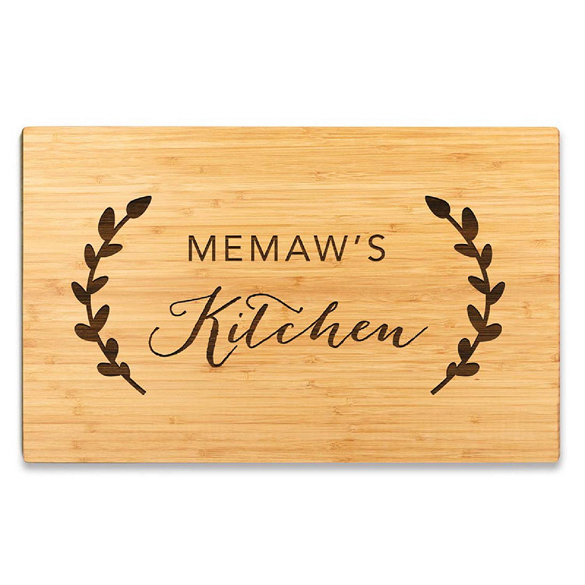 Memaw's Kitchen Rustic Board 17.75x11 Image