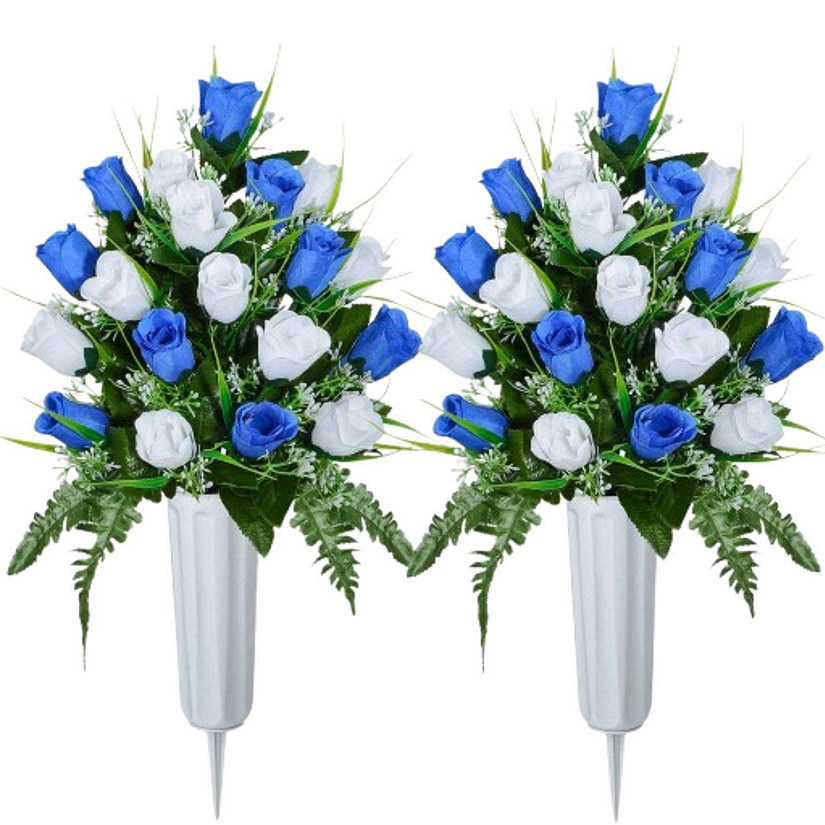 Memorial Floral Bouquets with Vase Image