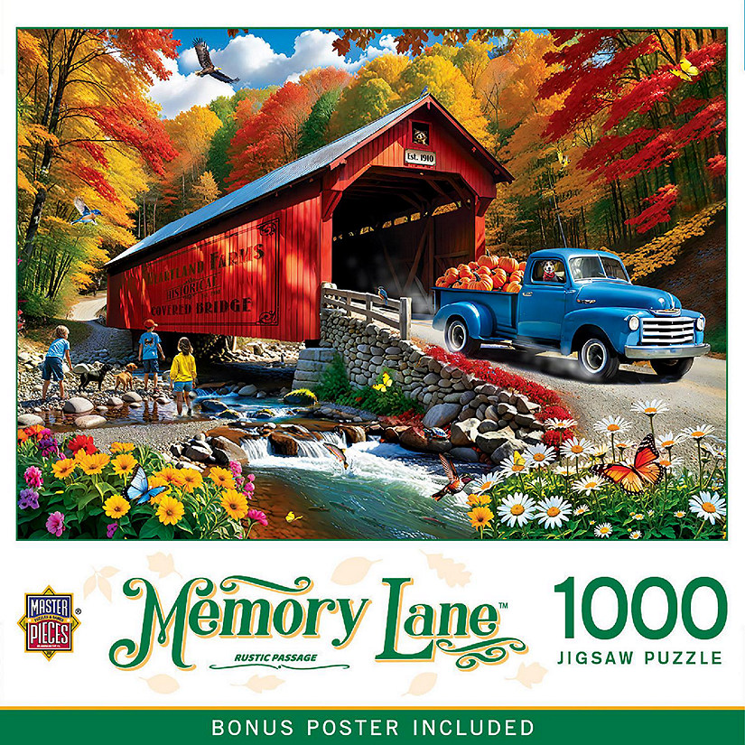 Memory Lane - Rustic Passage 1000 Piece Jigsaw Puzzle Image