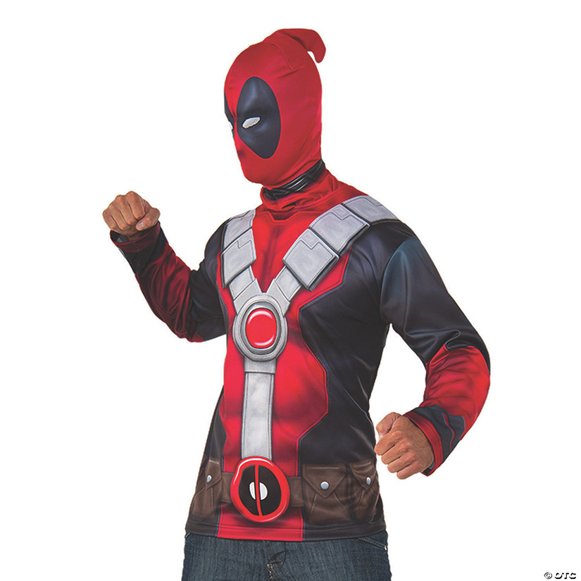 Men&#8217;s Deadpool&#8482; Costume Top & Mask Image