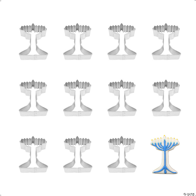 Menorah 3.25" Cookie Cutters Image