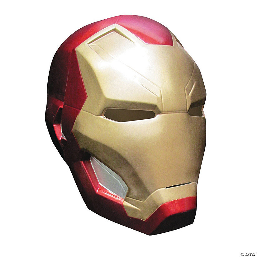 Men's 2-Piece Iron Man Mask Image