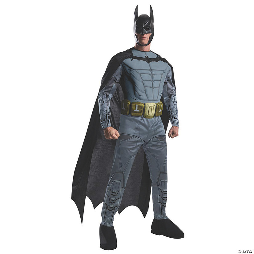 Men's Arkham Asylum Batman Costume  - Large Image