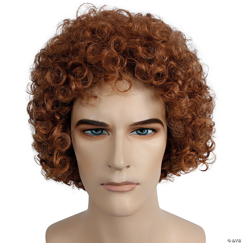 Men s Blonde Curly Wig Oriental Trading