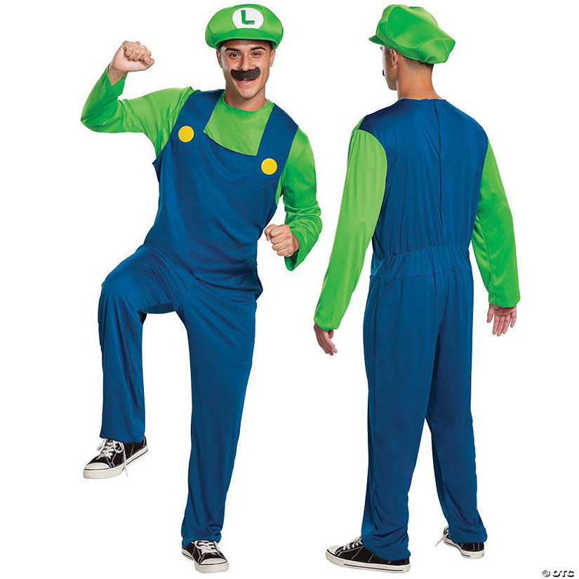 Men's Classic Luigi Costume | Oriental Trading