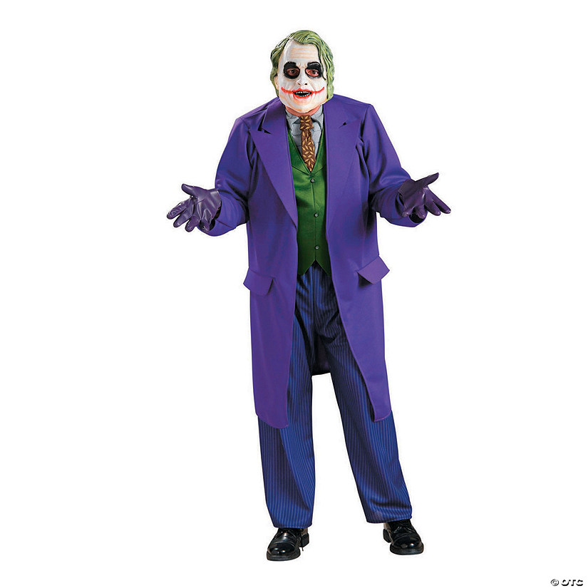 Men's Deluxe The Dark Night™ The Joker Costume - Standard | Oriental ...