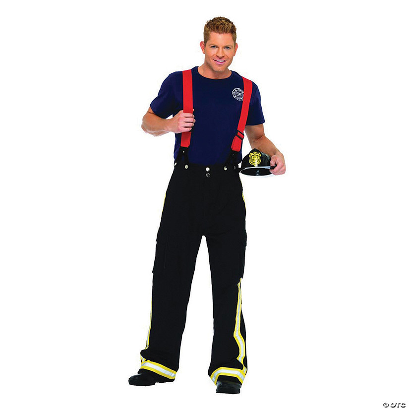 Men's Fireman Costume Oriental Trading