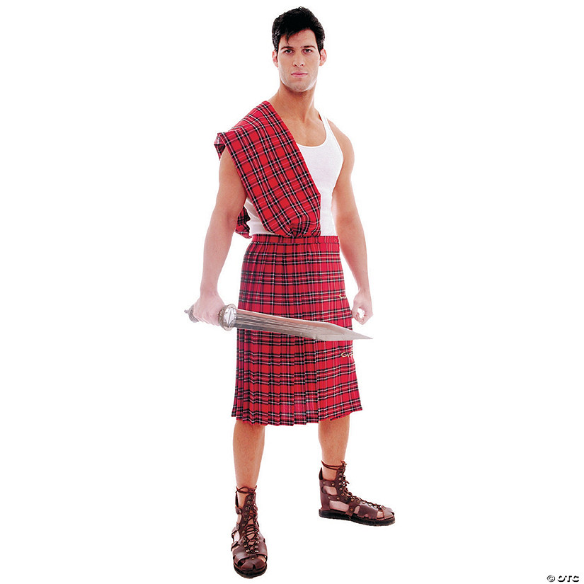Men's Highland Brave Costume Image