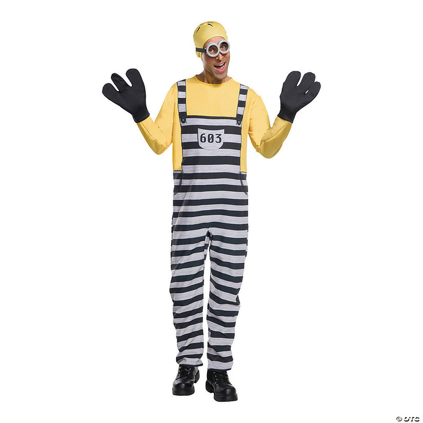 Men's Minion Jail Tom Costume Image
