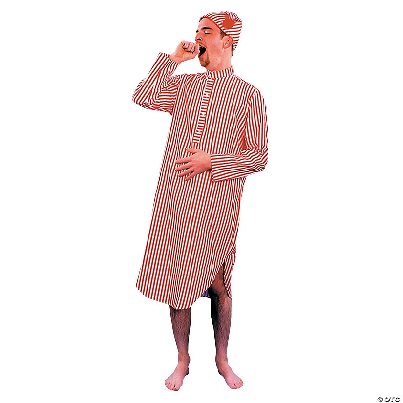 Men's Nightshirt and Cap Costume - Standard | Oriental Trading