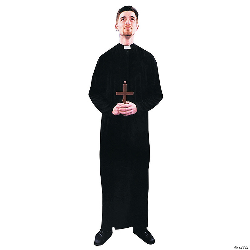 Adult Men's Priest Costume main image 1
