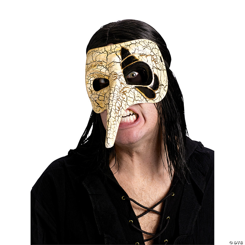 Men's Raven Venetian Mask Image
