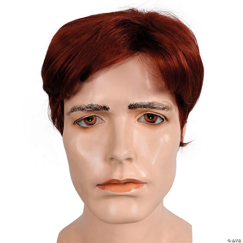 Men's Red Bargain Wig Image