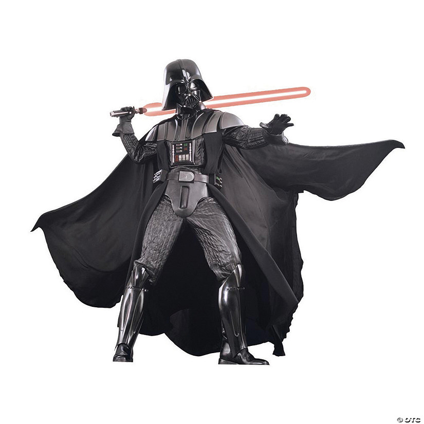 Men's Supreme Star Wars&#8482; Black Darth Vader Costume - Extra Large Image