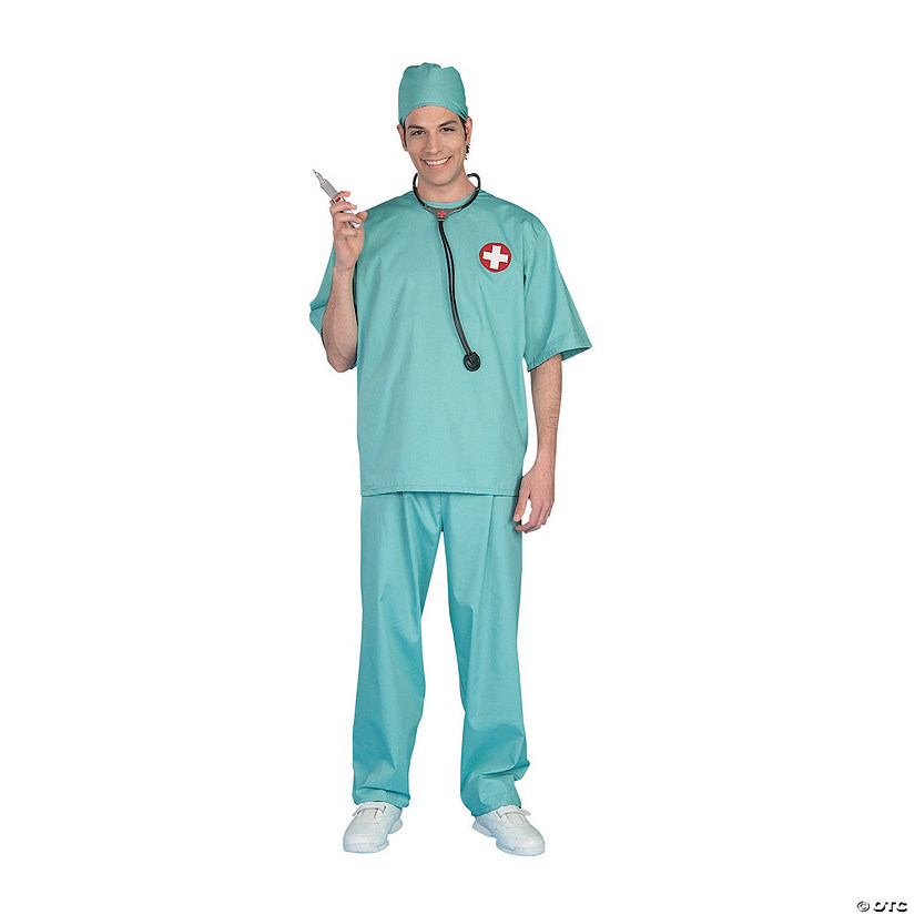 Men's Surgical Scrubs Costume | Oriental Trading