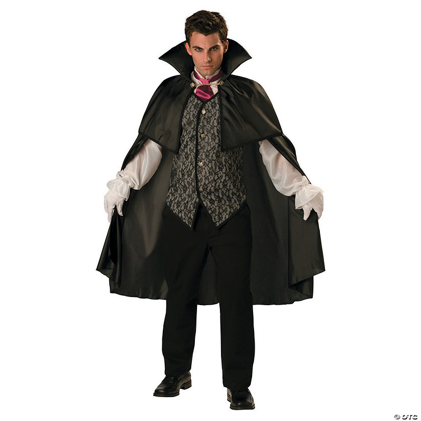 Men's Vampire with Cape Costume | Oriental Trading