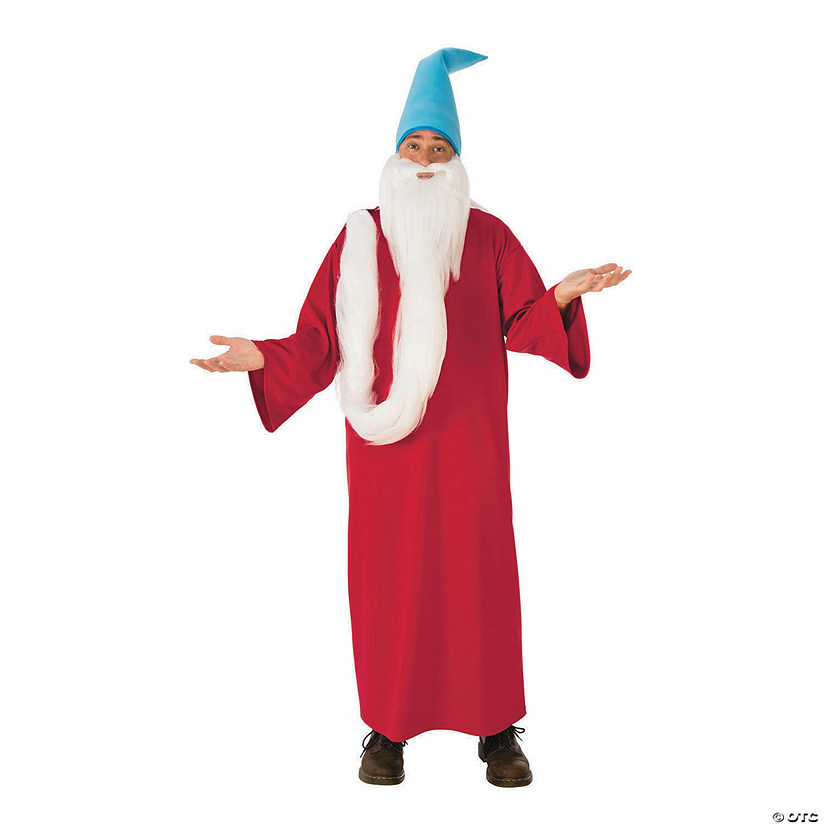 Men's Where's Waldo Wizard Whitebeard Costume - Standard Image