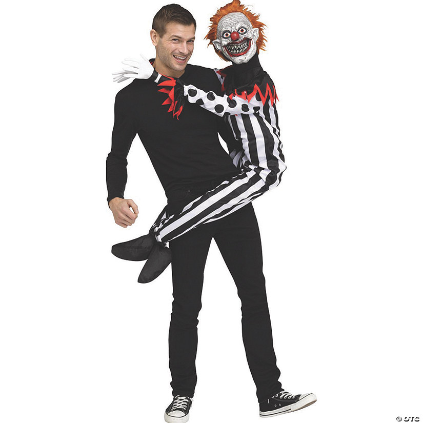 Men's Wrap Around Clown Costume Image