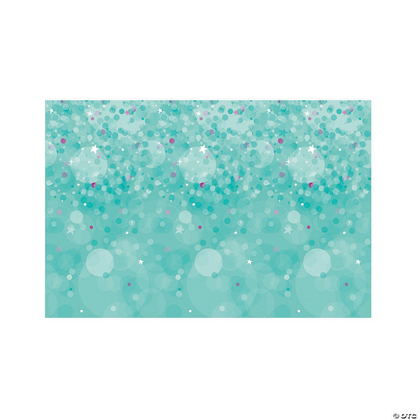 Mermaid Sparkle Backdrop - 3 Pc. Image
